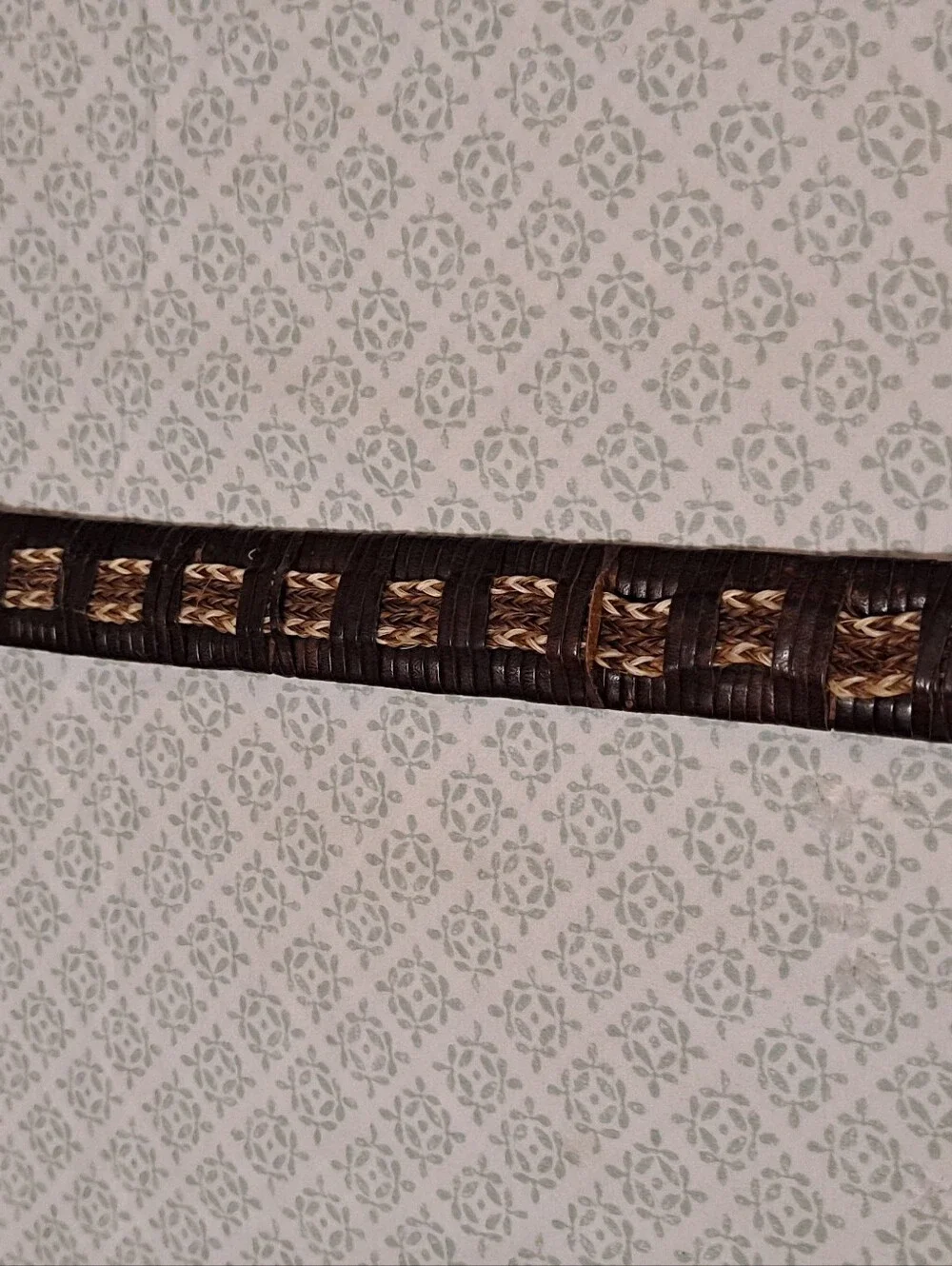 The Territory Ahead Men's Brown Leather Belt with Silver Buckle 36